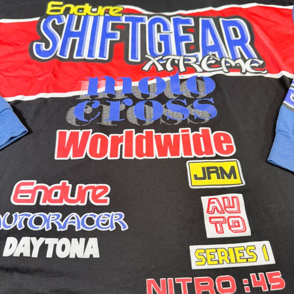 Urban Outfitters ShiftGear Xtreme Motocross Long Sleeve Tee Size S – Graphic Rac - Picture 5 of 12
